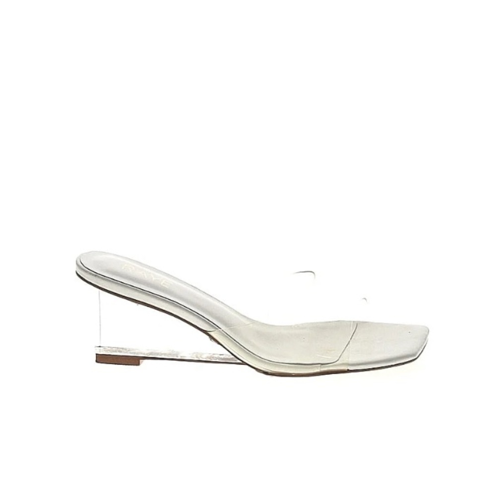 Raye Clear Wedge Vinyl Heel